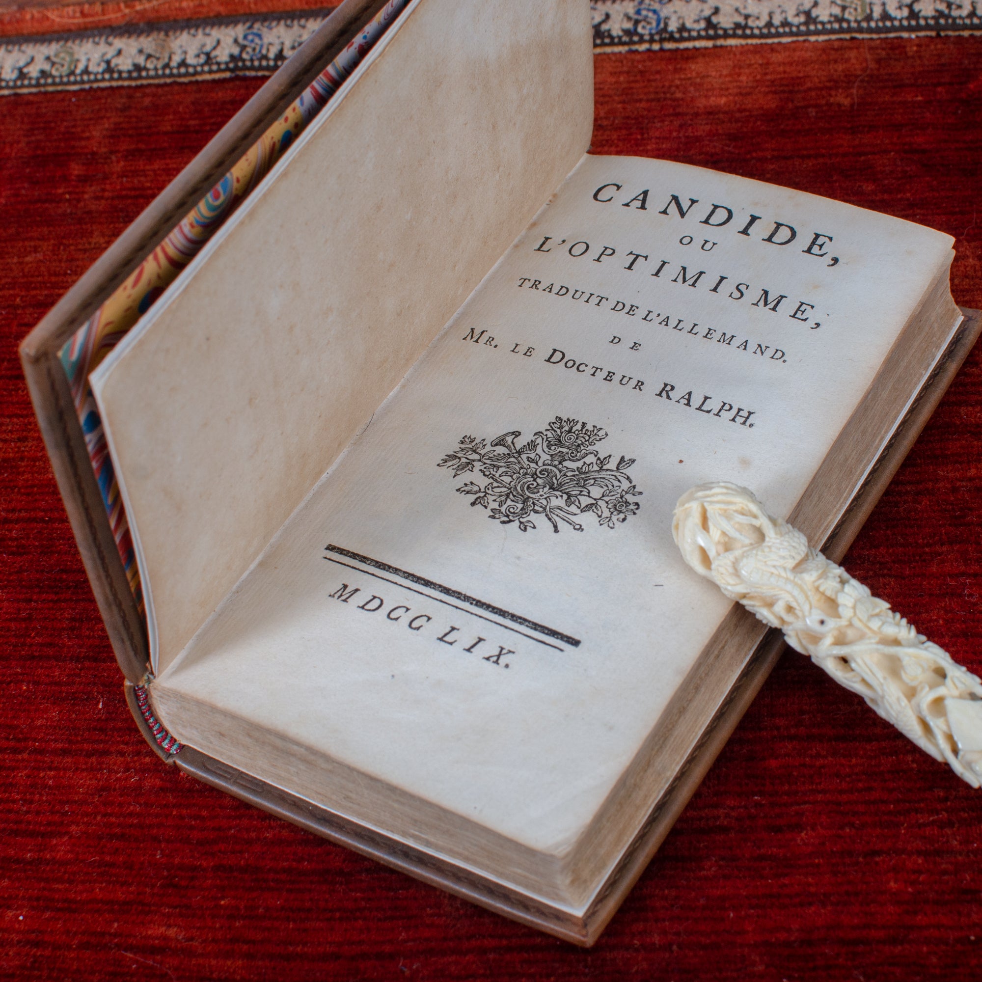 Voltaire's Candide True First Edition & First London Edition