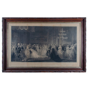 Queen Victoria Drawing Room at St. James's Palace Engraving Print