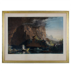 Thomas Cole, The Voyage of Life Framed Etchings - Set of 4