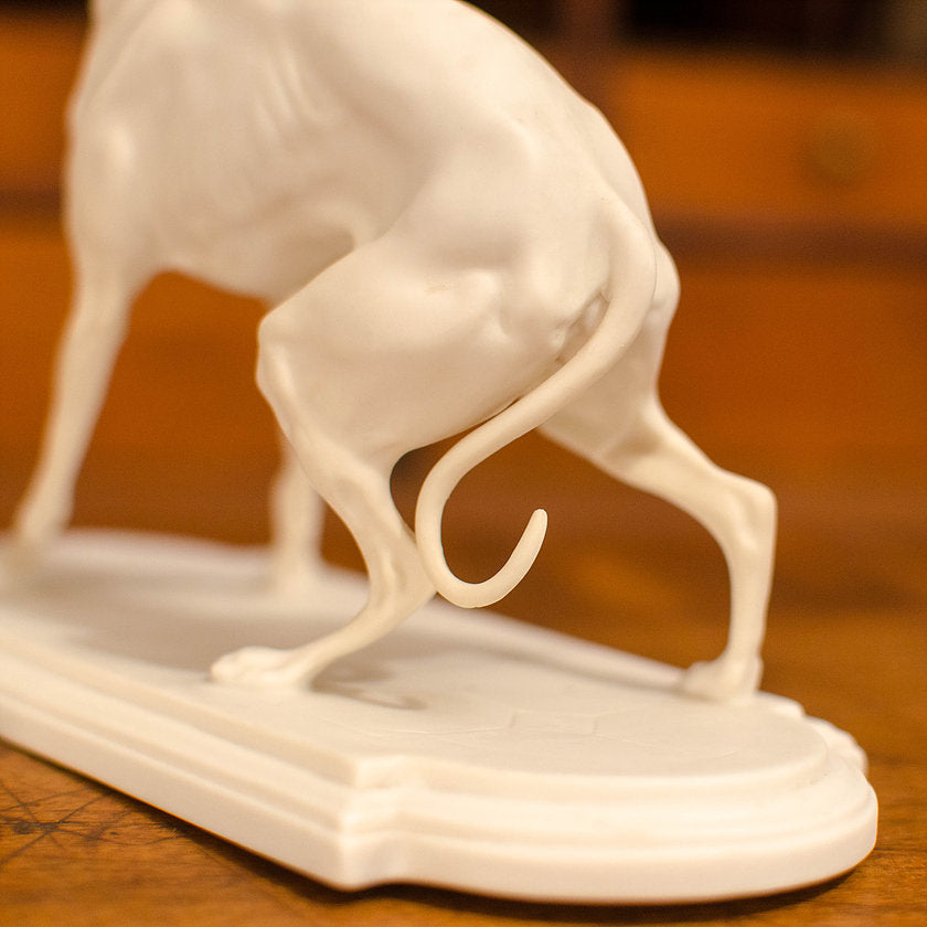 Boehm Bisque Whippet Figurines - A Pair