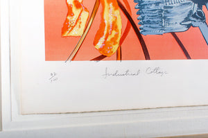 "Industrial Cottage" Original Lithograph by James Rosenquist