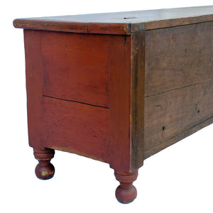 c.1850 New York Primitive Storage Bin