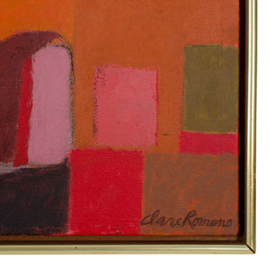 Abstract Oil Painting on Canvas by Clare Romano
