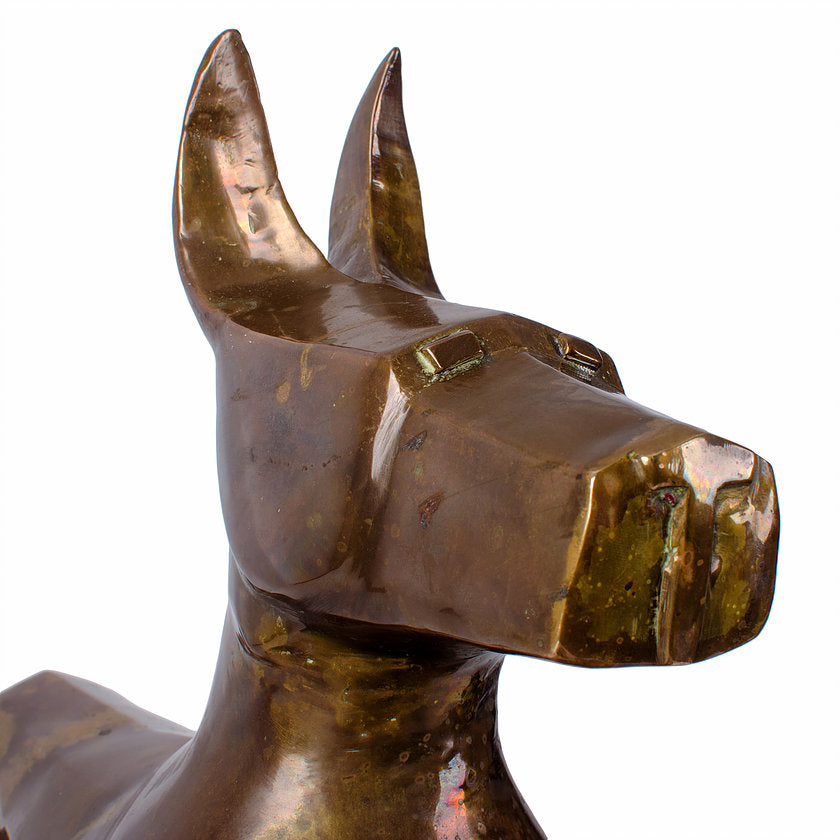 Modernist Dog Sculpture