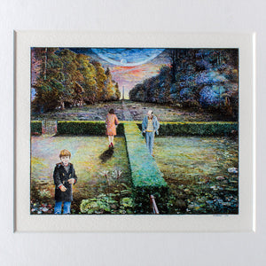 Robert Bates Surreal Miniature Painting