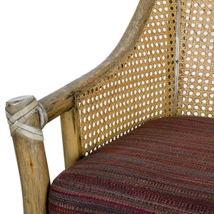 McGuire Rattan & Cane Dining Chairs - Set of 6