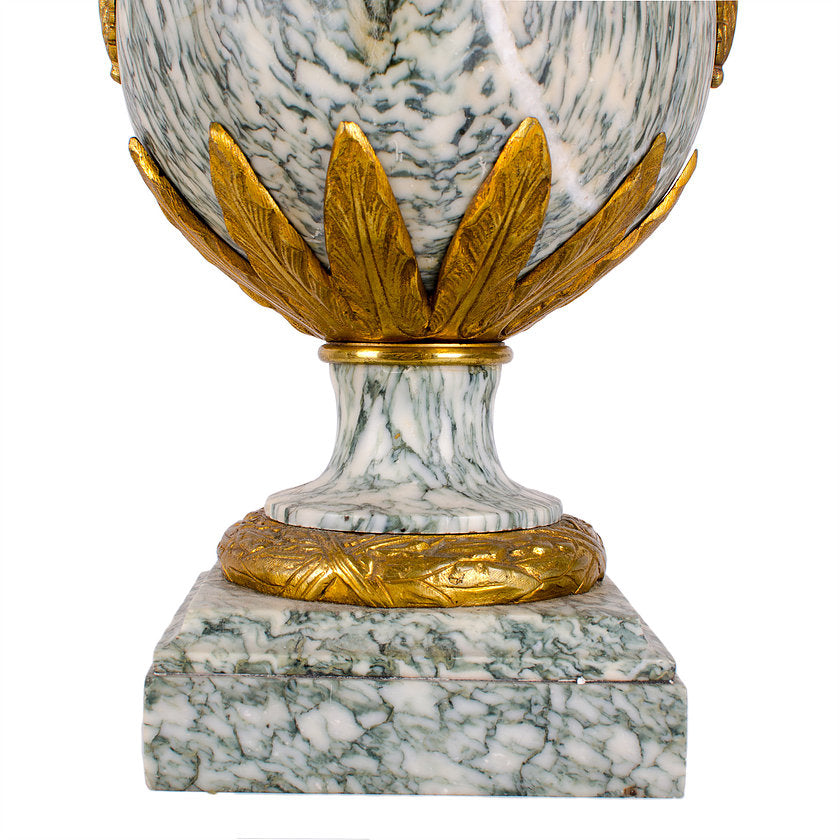 Louis XVI Marble and Ormolu Cassolette Lamp