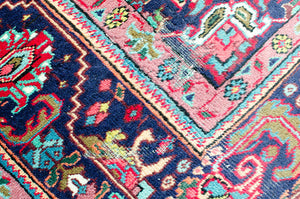 1930 Tabriz Heriz Rug - 9′4″ × 12′6″