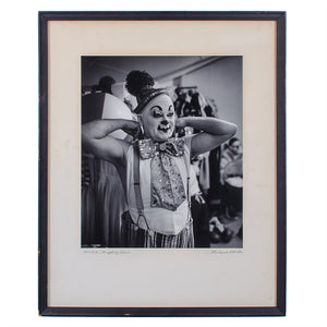 Al White, Ringling Bros. Circus Clown - Photograph by Richard Stacks