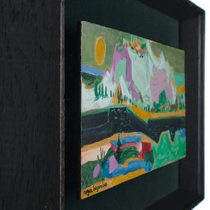 Roger Bezombes "Neige" Original Oil on Panel