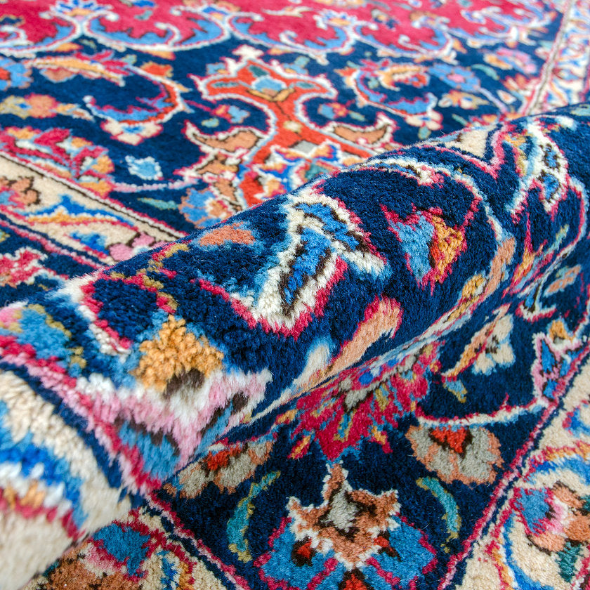 Antique Persian Kashan Rug - 8’ x 11’3"