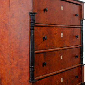 Grain-Painted Biedermeier Style Chest of Drawers c.1840