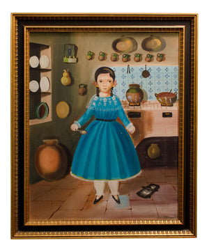Lilia Carrillo 'Girl in Kitchen' 1950