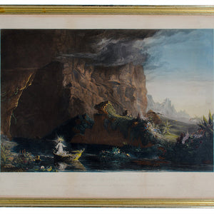 Thomas Cole, The Voyage of Life Framed Etchings - Set of 4