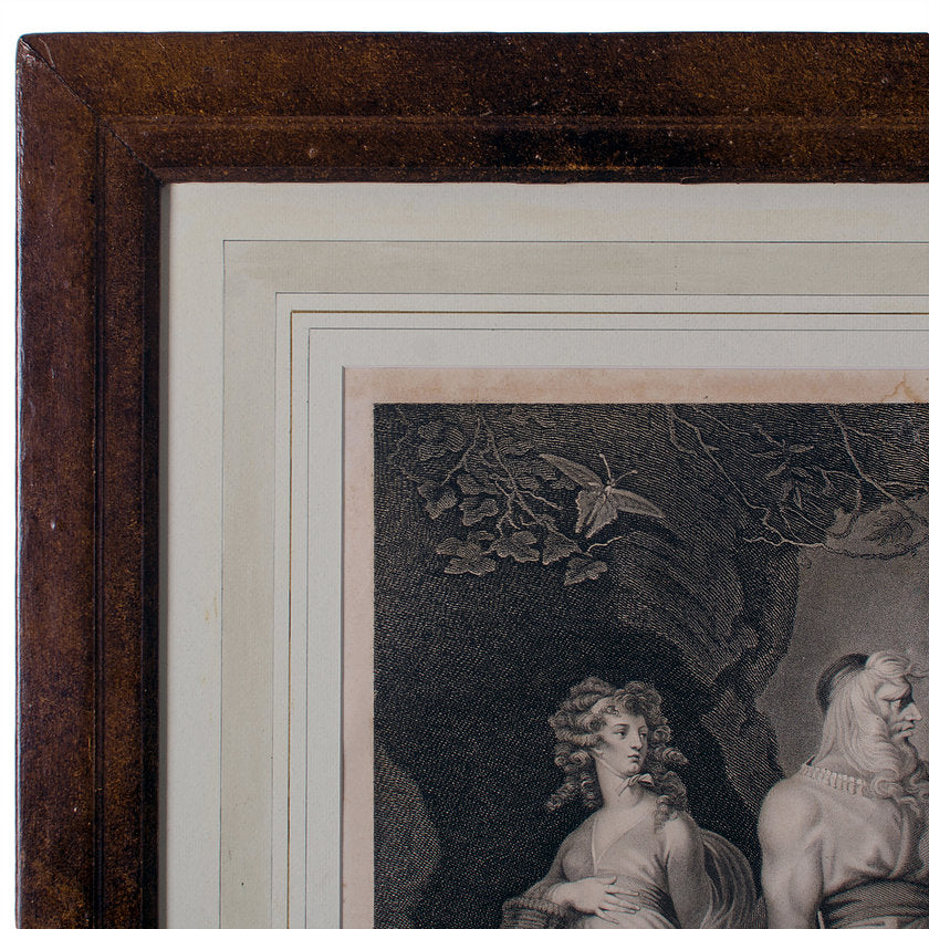 Boydell’s Shakespeare Gallery, "The Tempest” Engraving 1797