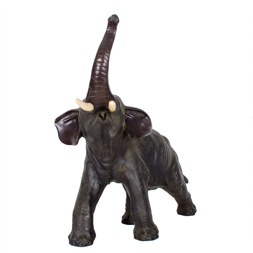 Fine Meiji Period Bronze Elephant