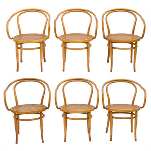 Thonet Model 209 Bentwood Chairs - set of 6