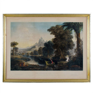 Thomas Cole, The Voyage of Life Framed Etchings - Set of 4