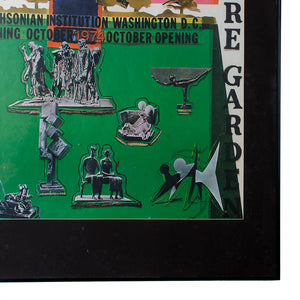 Larry Rivers Hirshhorn Museum Sculpture Garden, Opening Poster, 1974