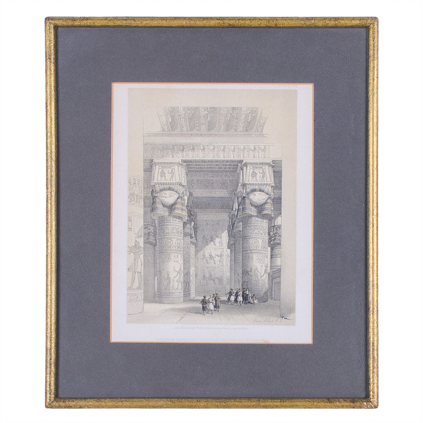 David Roberts Lithographs of Egypt - Set of 5