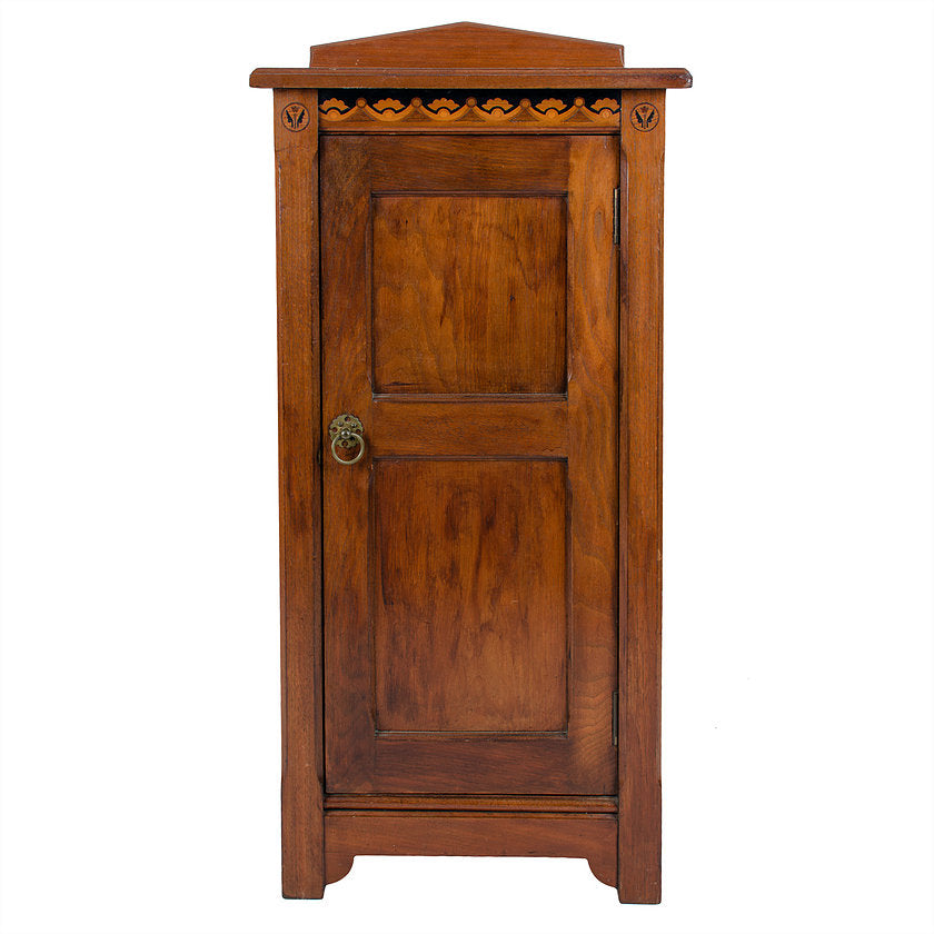 Art Nouveau Music Cabinet by Christopher Pratt & Sons, Bradford, Late 19th c.