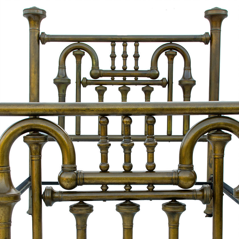 Antique Brass Tuba Bed