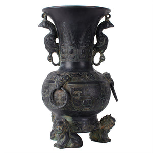 Chinese Archaic Style Bronze Ritual Vessel