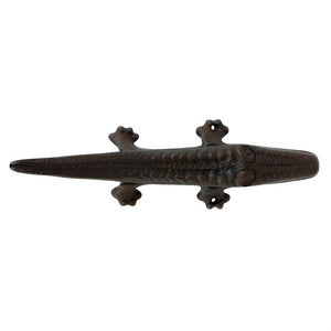 19th C. Apothecary Pharmacy Cast Iron Alligator Cork Press