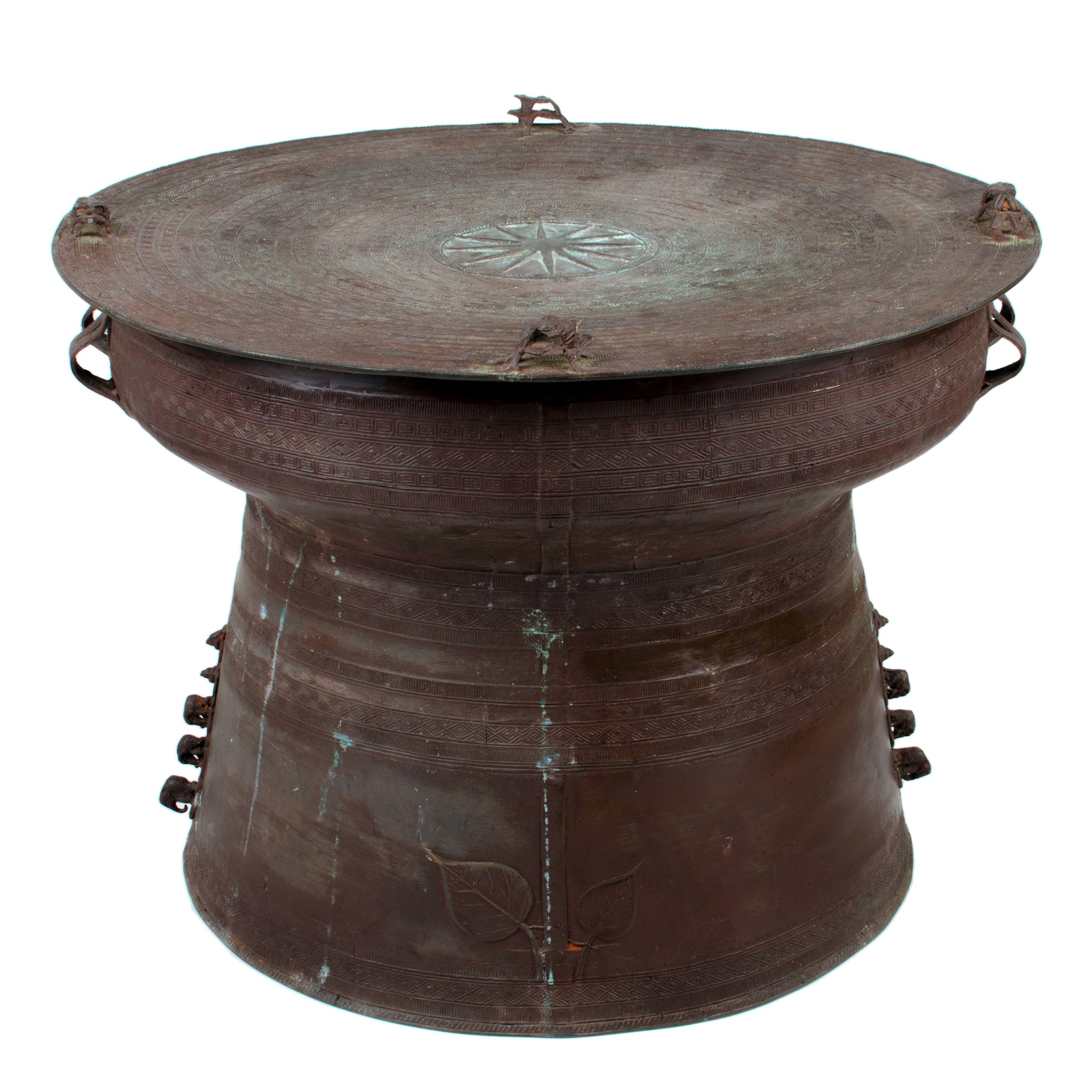 Frog drum sales table