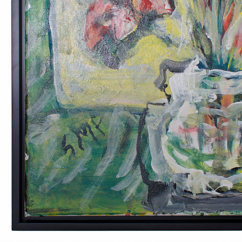 Suzanne McCullough Plowden "Tiger Lillies", Oil on Canvas