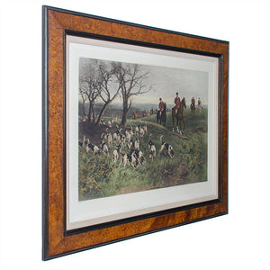 Lost Scent, Hunt Scene Intaglio Print After Heywood Hardy