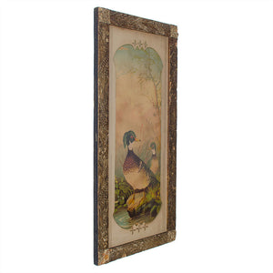 Victorian Duck Chromolithograph