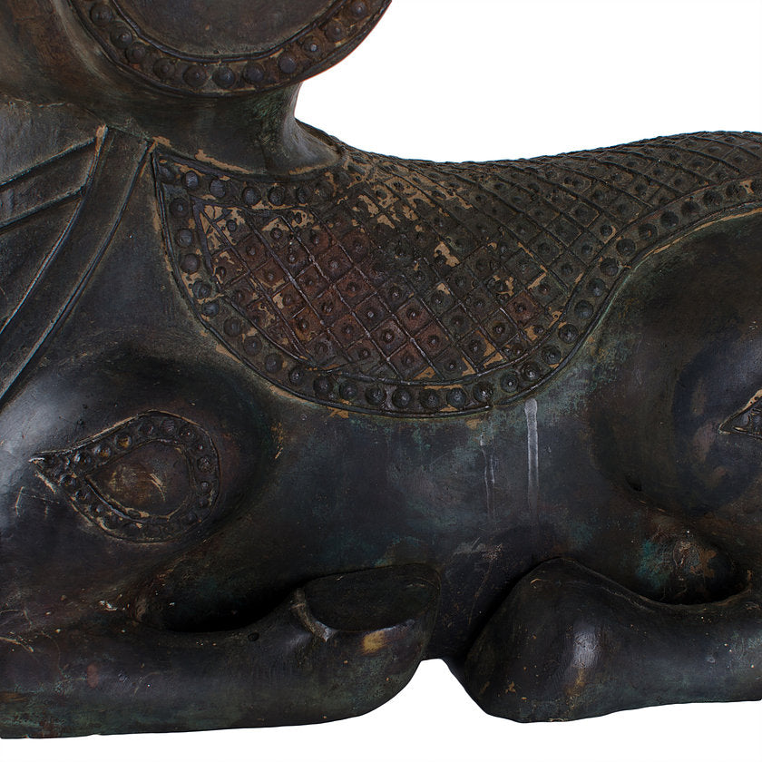 Chinese Archaic Style Bronze Ram