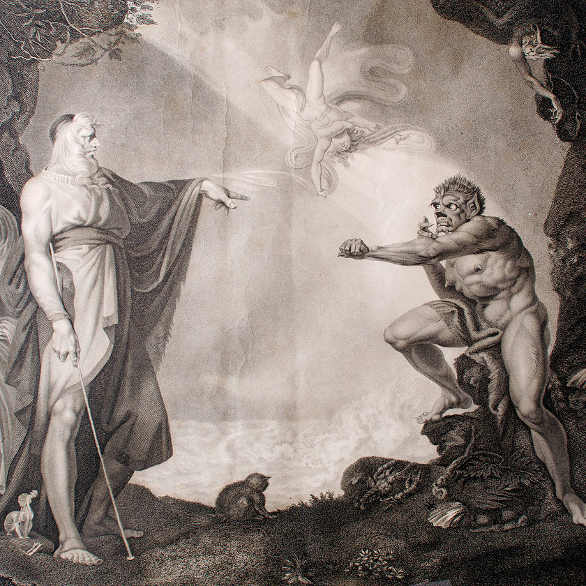 Boydell’s Shakespeare Gallery, "The Tempest” Engraving 1797