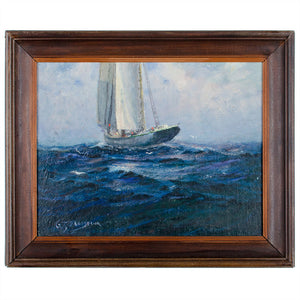 Gilbert Tucker Margeson ‘High Seas’ Ship Painting