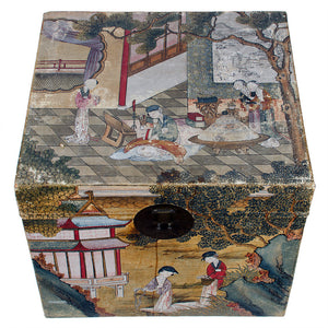 Chinese Qing Dynasty Pigskin Boxes - a Pair