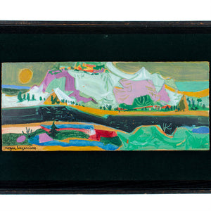 Roger Bezombes "Neige" Original Oil on Panel