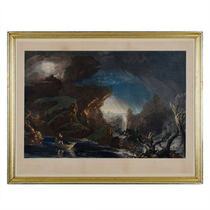 Thomas Cole, The Voyage of Life Framed Etchings - Set of 4