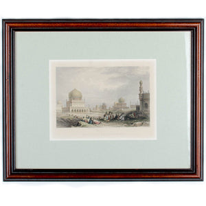 1844 Tombs of the Kings Golconda Engraving