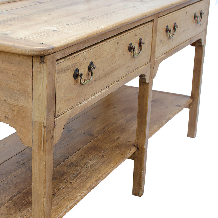 Georgian Pine Scullery Dresser Table