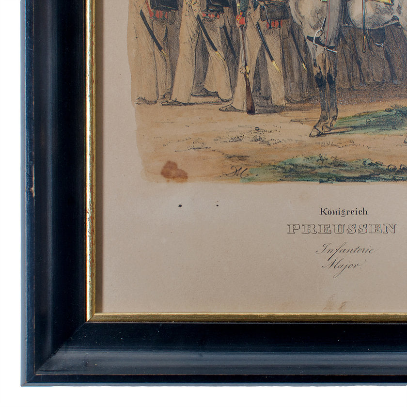 Eckert & Monten Prussian Military Lithographs