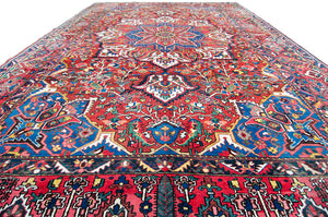 Heriz Bakhtiar Rug - 9'11" x 14'