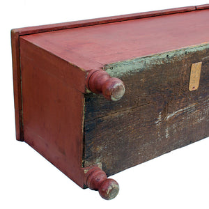 c.1850 New York Primitive Storage Bin