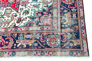 1930 Tabriz Heriz Rug - 9′4″ × 12′6″