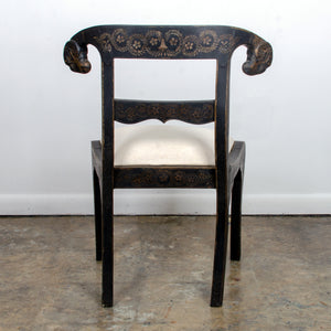 Anglo-Indian Ram’s Head Chair