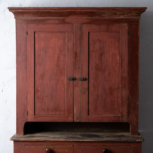 Painted Cupboard, 19th Century