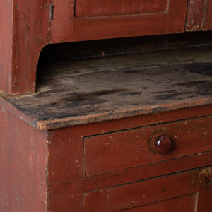 Painted Cupboard, 19th Century