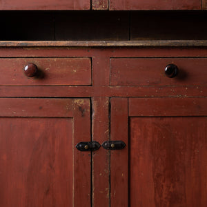 Painted Cupboard, 19th Century