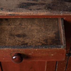 Painted Cupboard, 19th Century