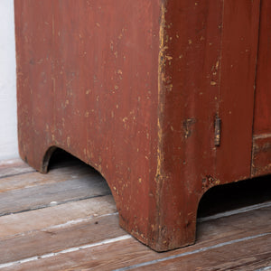 Painted Cupboard, 19th Century